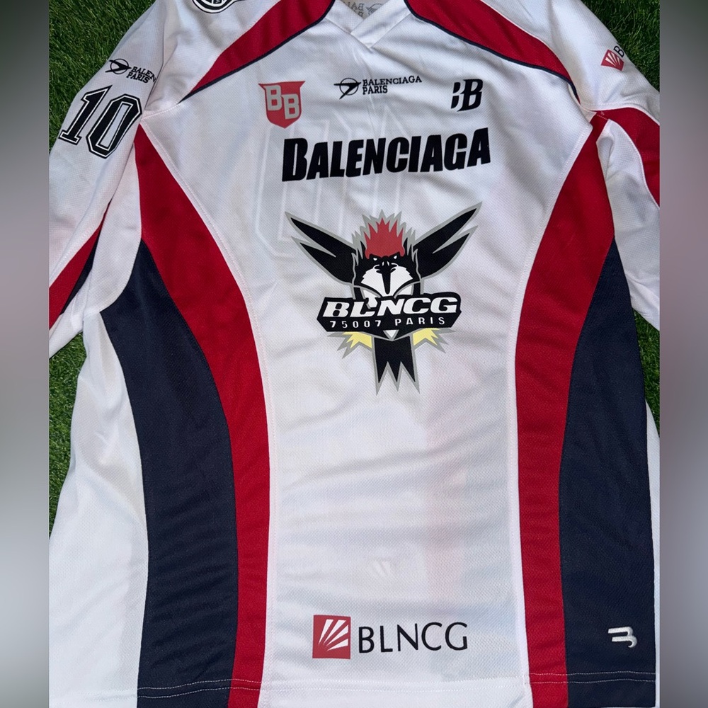 Balenciaga Long Sleeve Hockey Jersey